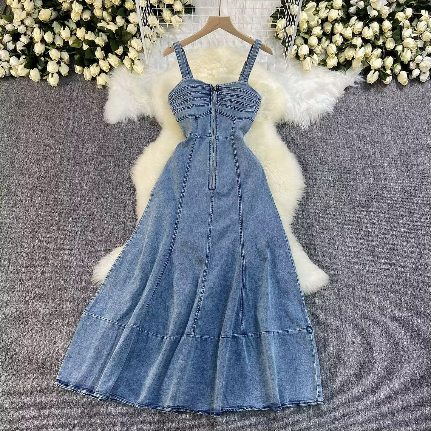 Denim dress