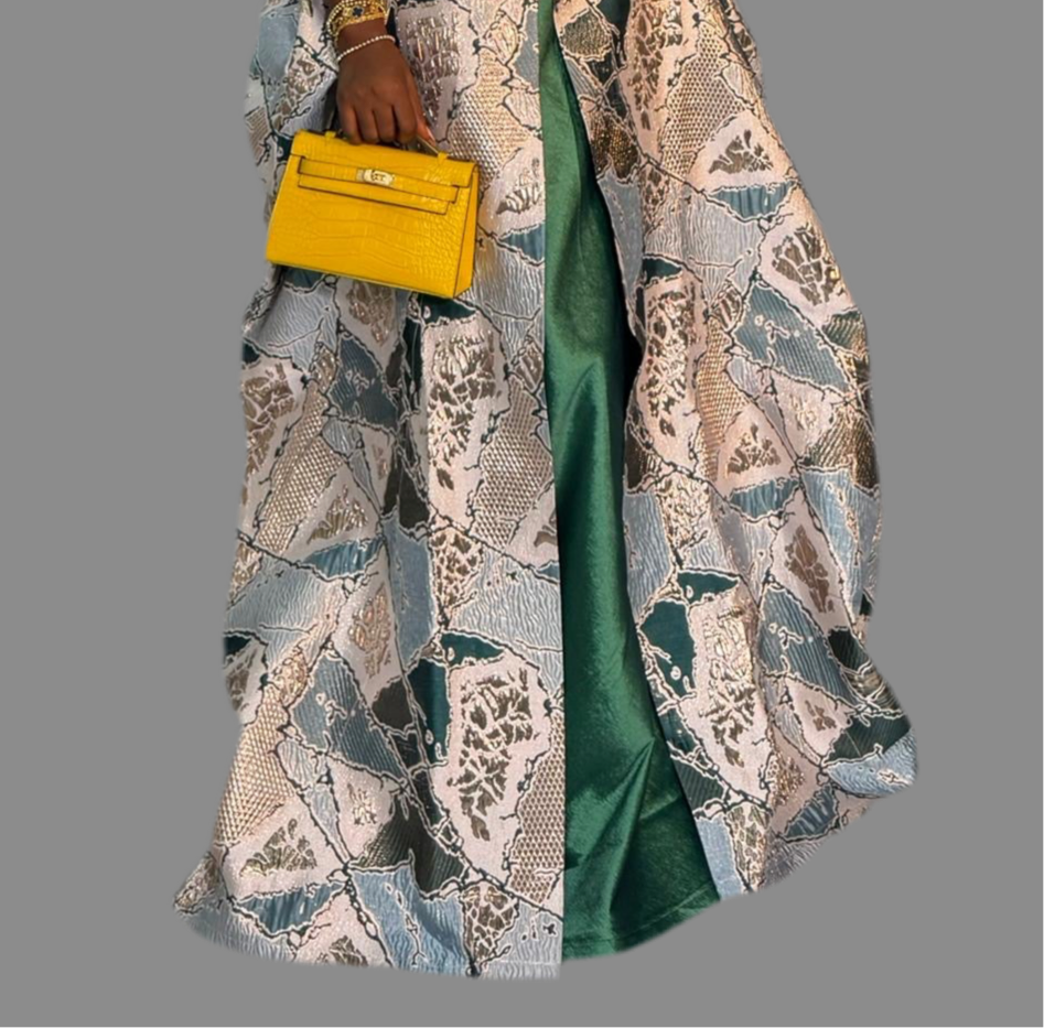 Luxury Boubou Dress. Timeless Elegance