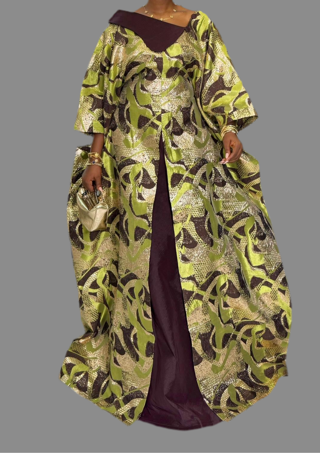 Luxury Boubou Dress. Timeless Elegance