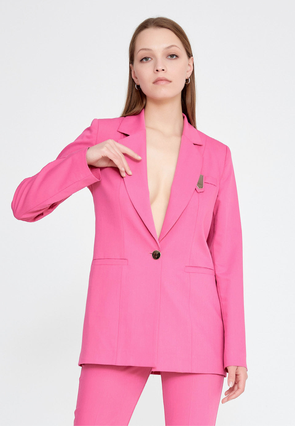 Boss Lady Suit Pink