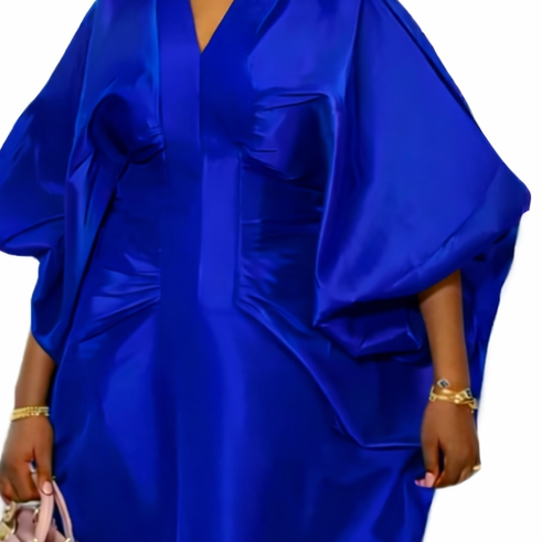 Luxury Boubou Dress. Taffeta edition