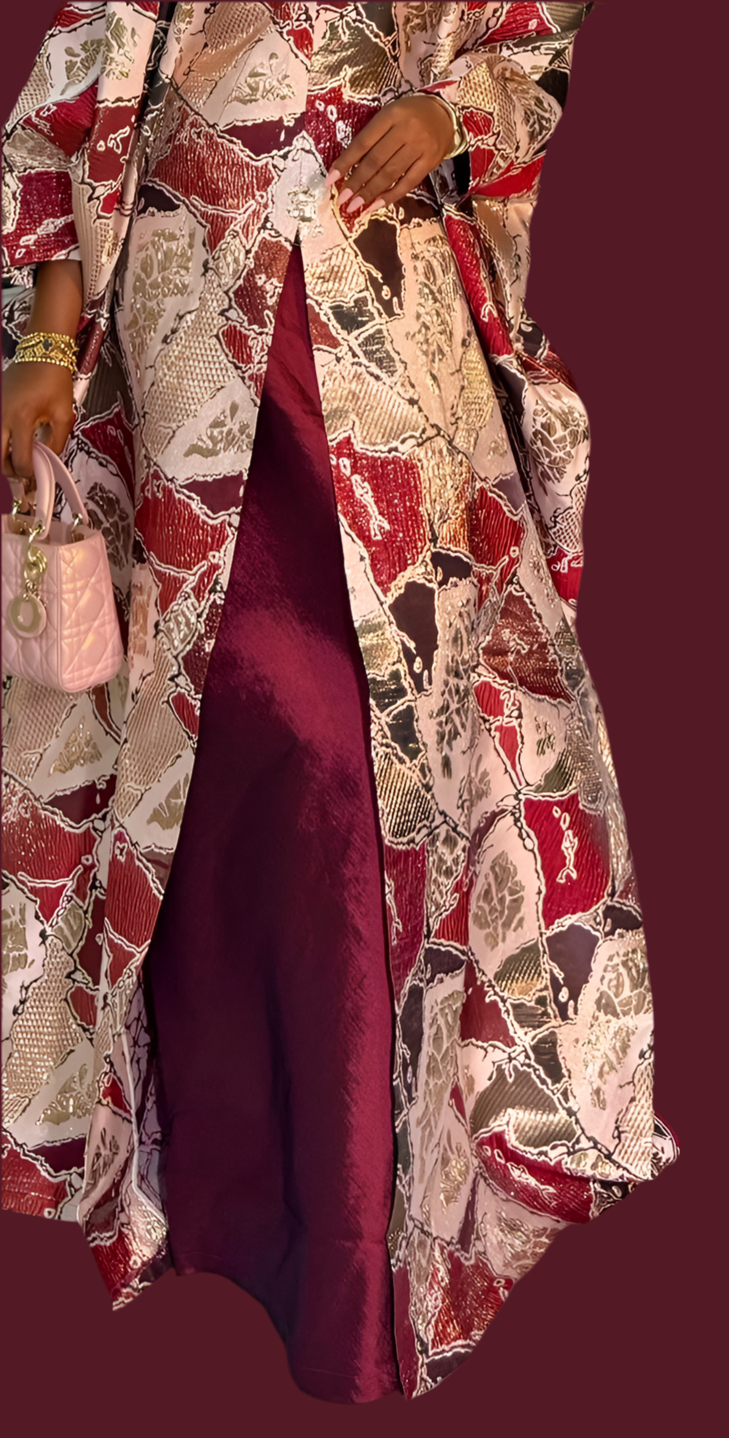 Luxury Boubou Dress. Timeless Elegance