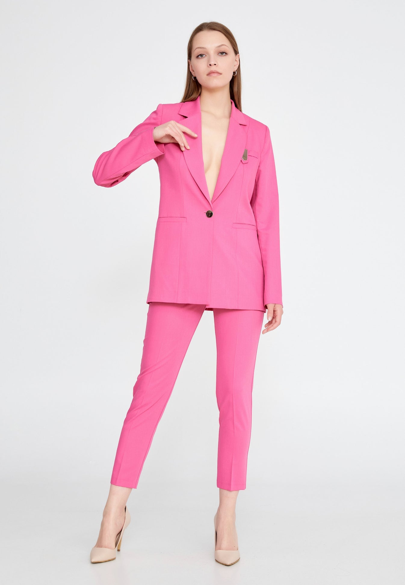 Boss Lady Suit Pink