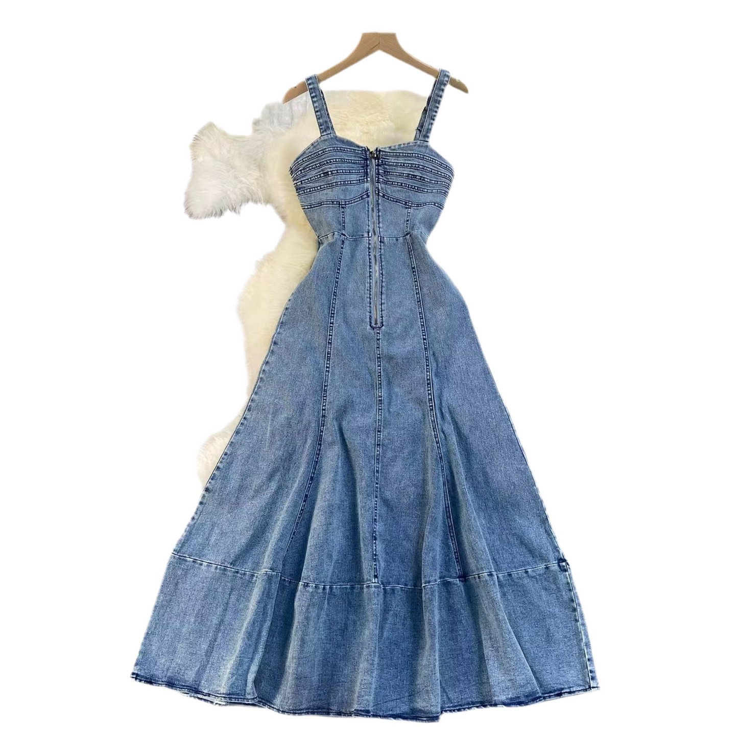 Denim dress