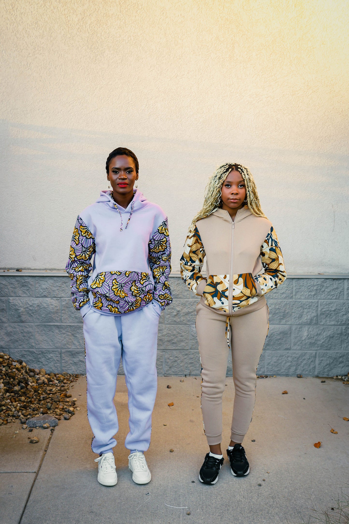 Two piece sweatsuit