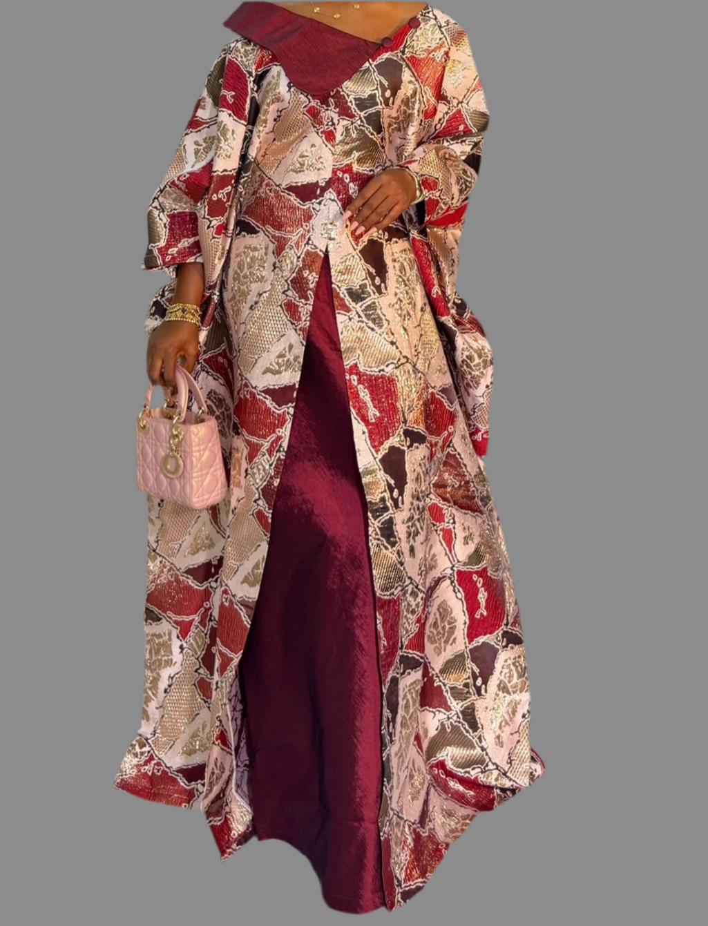 Luxury Boubou Dress. Timeless Elegance