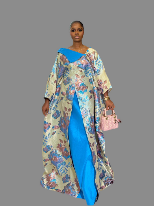 Luxury Boubou Dress. Timeless Elegance