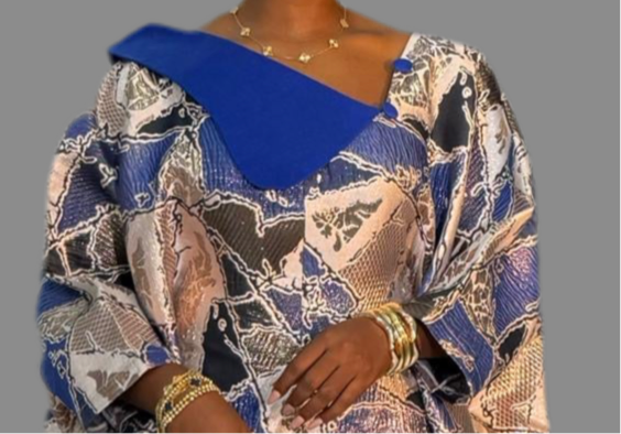 Luxury Boubou Dress. Timeless Elegance