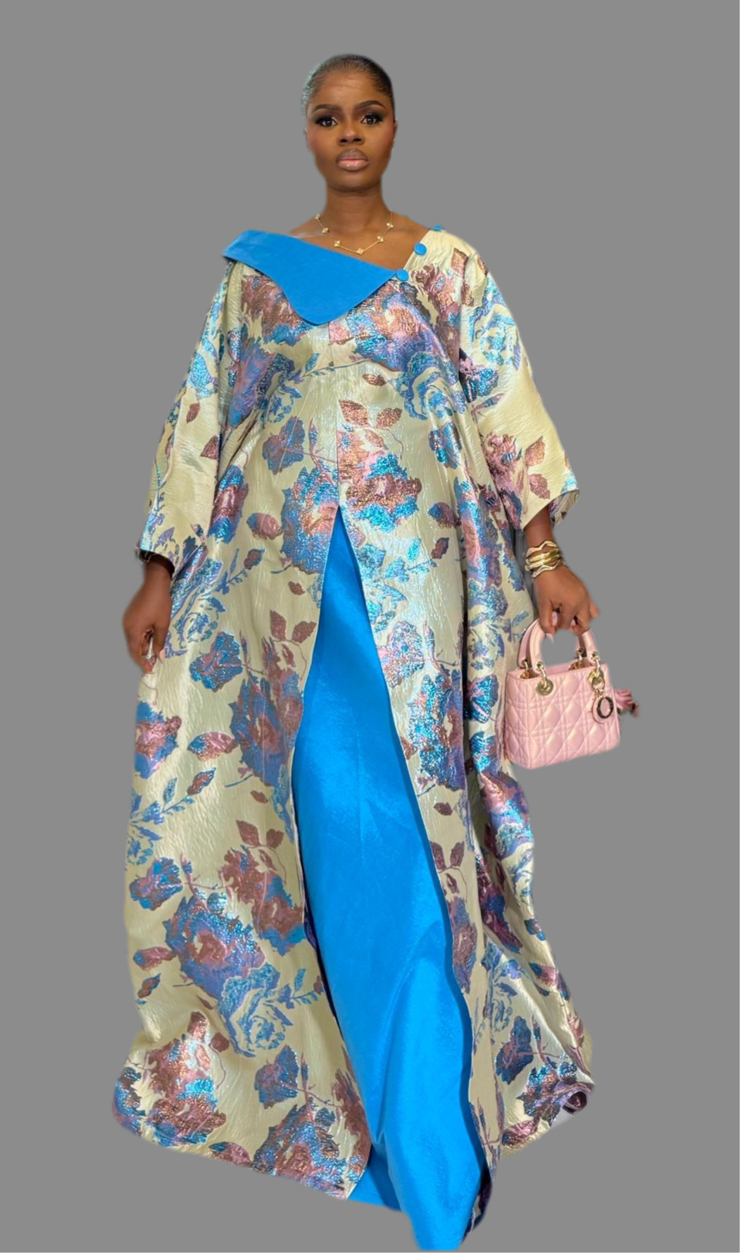 Luxury Boubou Dress. Timeless Elegance