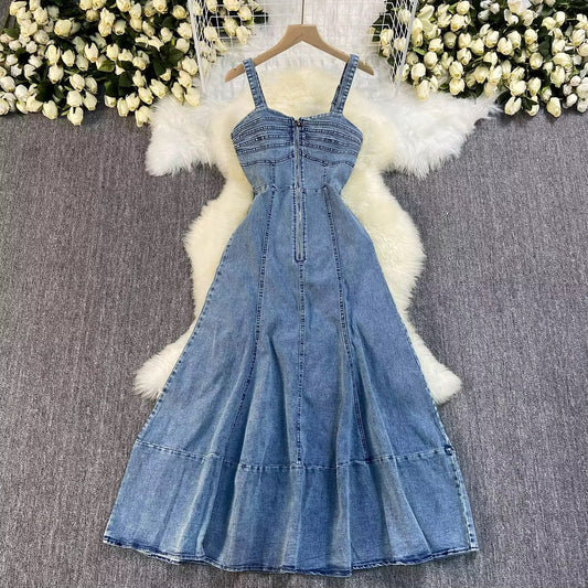 Denim dress