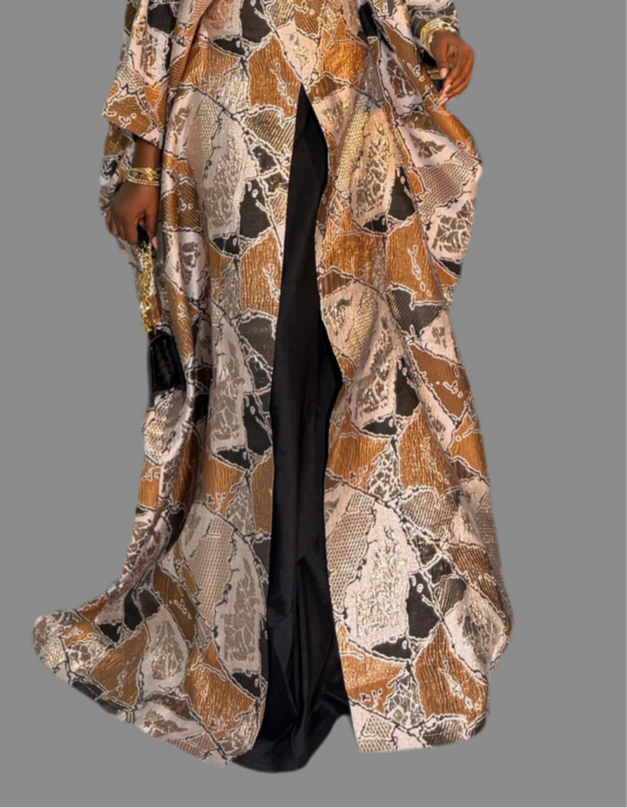 Luxury Boubou Dress. Timeless Elegance