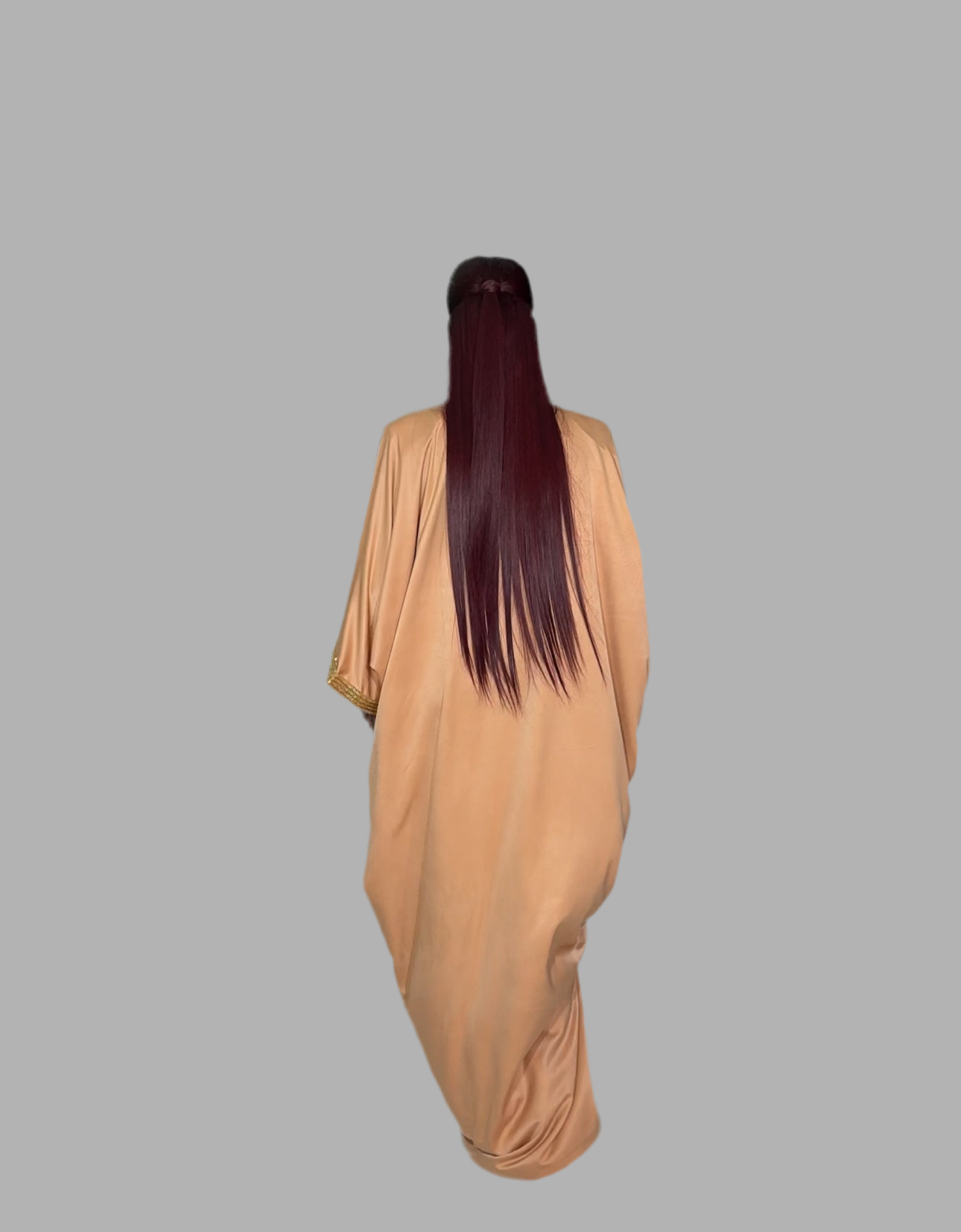 Luxury Boubou Dress. Duchess Silk