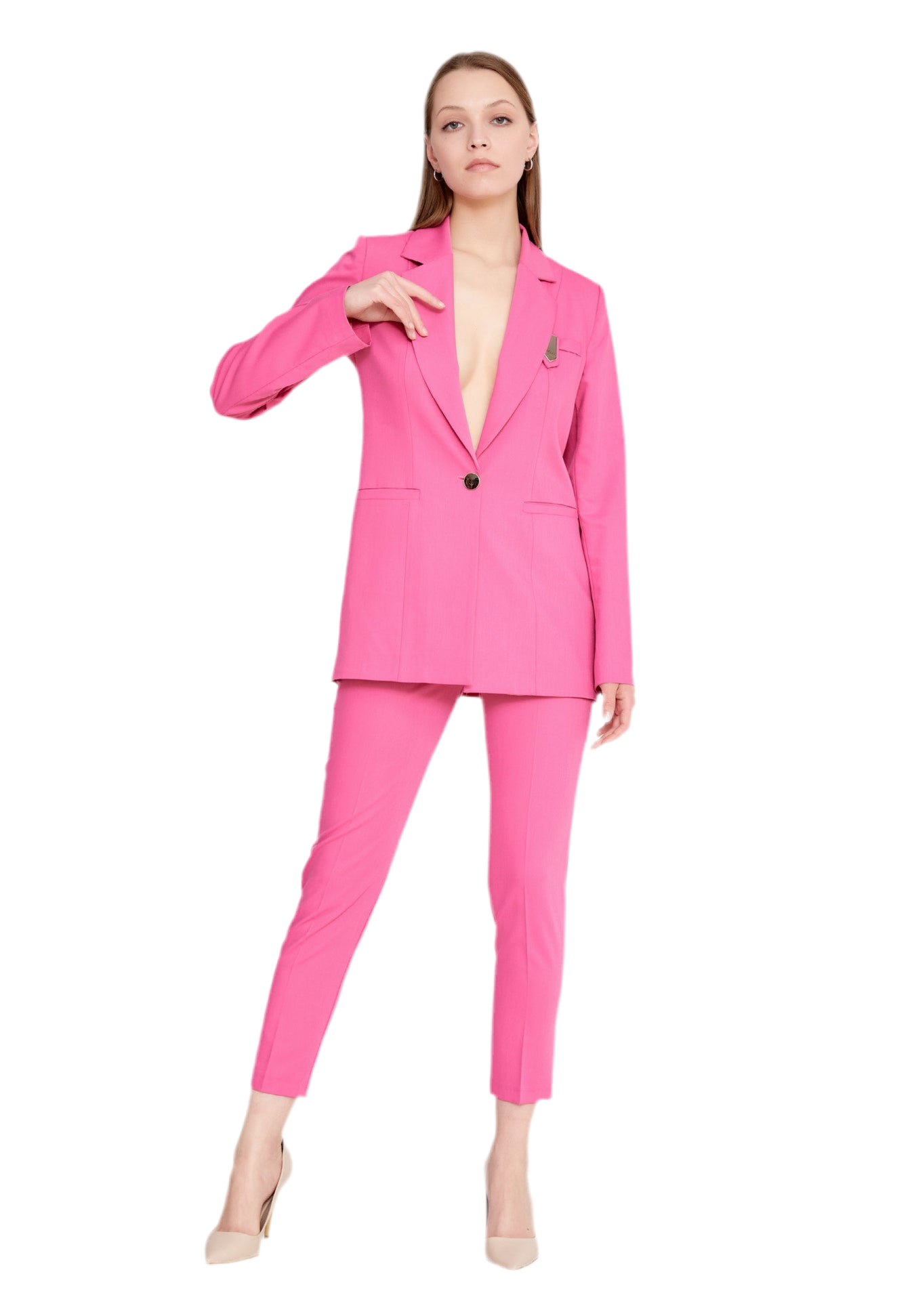 Boss Lady Suit Pink
