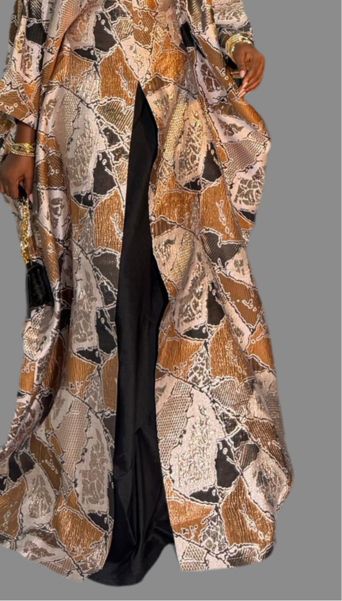 Luxury Boubou Dress. Timeless Elegance
