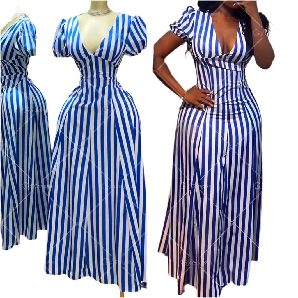 Stripped Dress