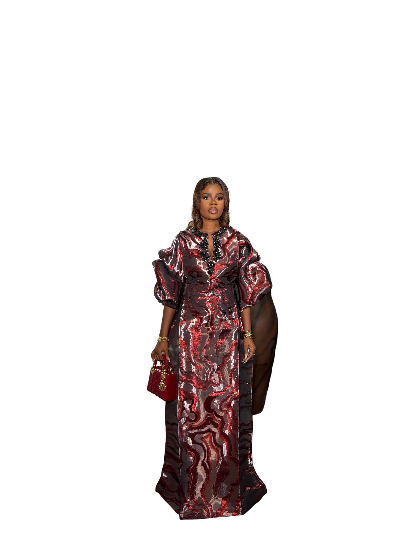 Luxury Boubou Dress. Rich auntie Edition