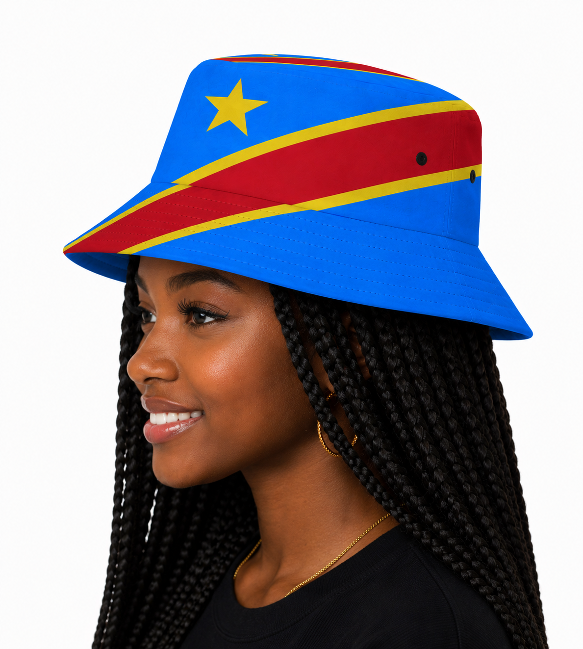 Congo hat. World Cup 2026. Fan hats . National Congo Colors . Congolese pride