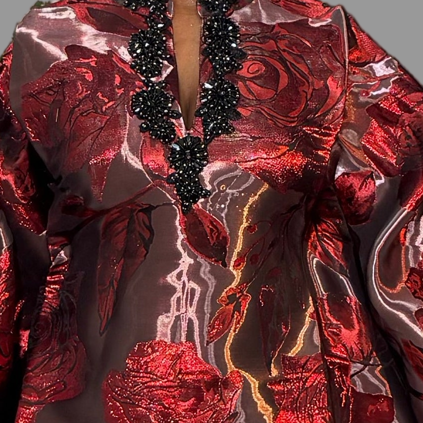 Luxury Boubou Dress. Rich auntie Edition