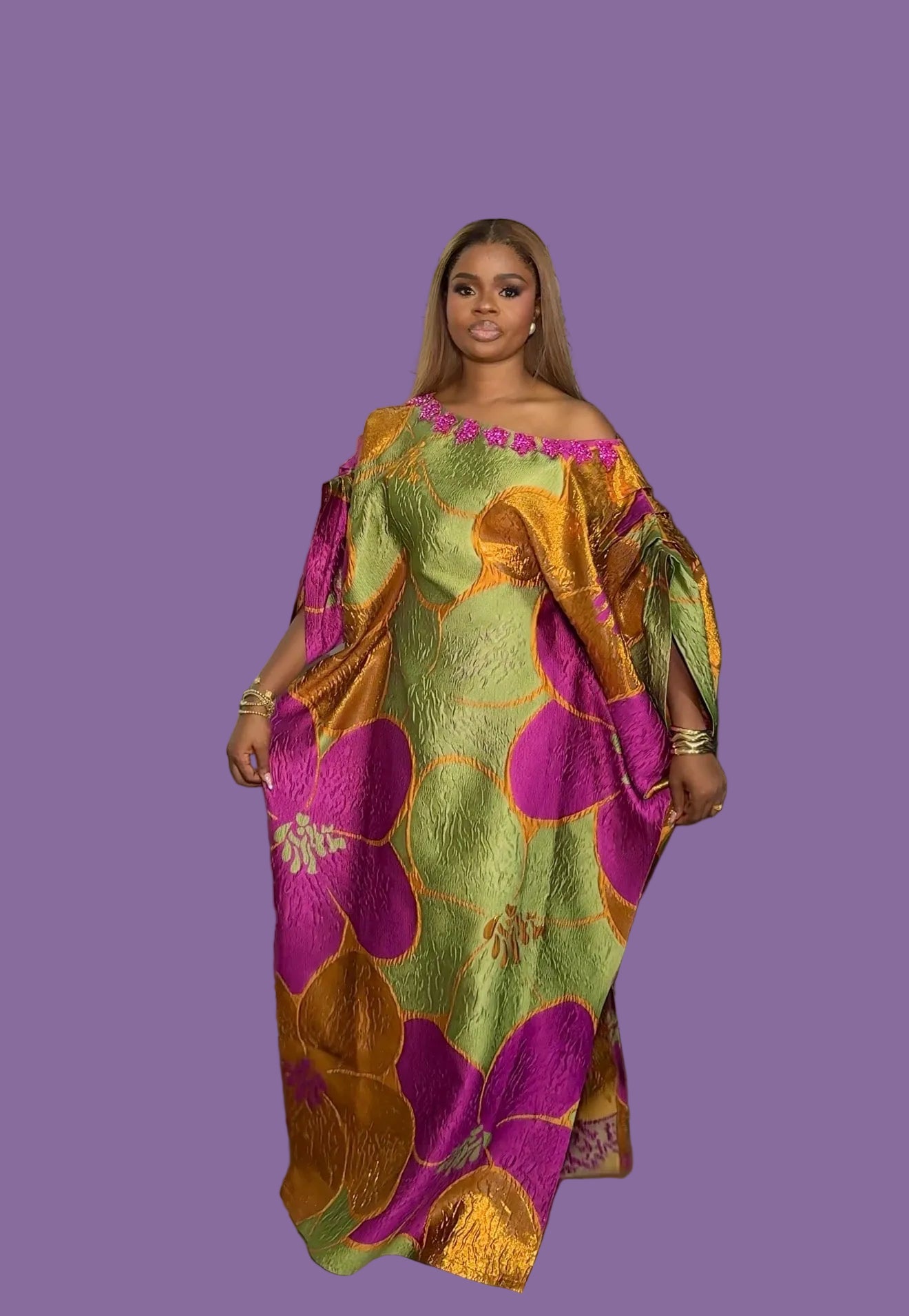 Luxury Boubou Dress. Sumptuous edition.