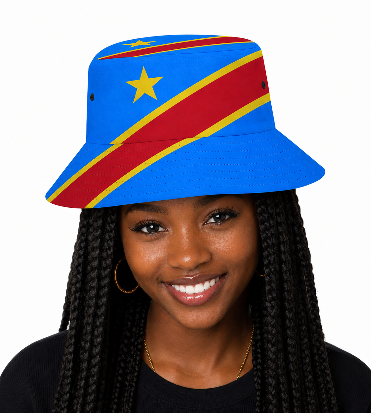 Congo hat. World Cup 2026. Fan hats . National Congo Colors . Congolese pride