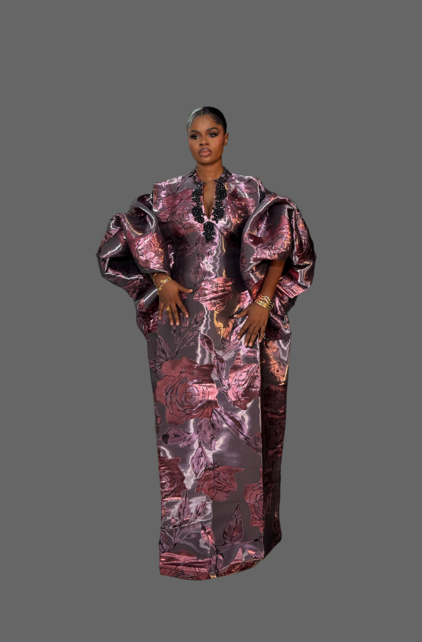 Luxury Boubou Dress. Rich auntie Edition