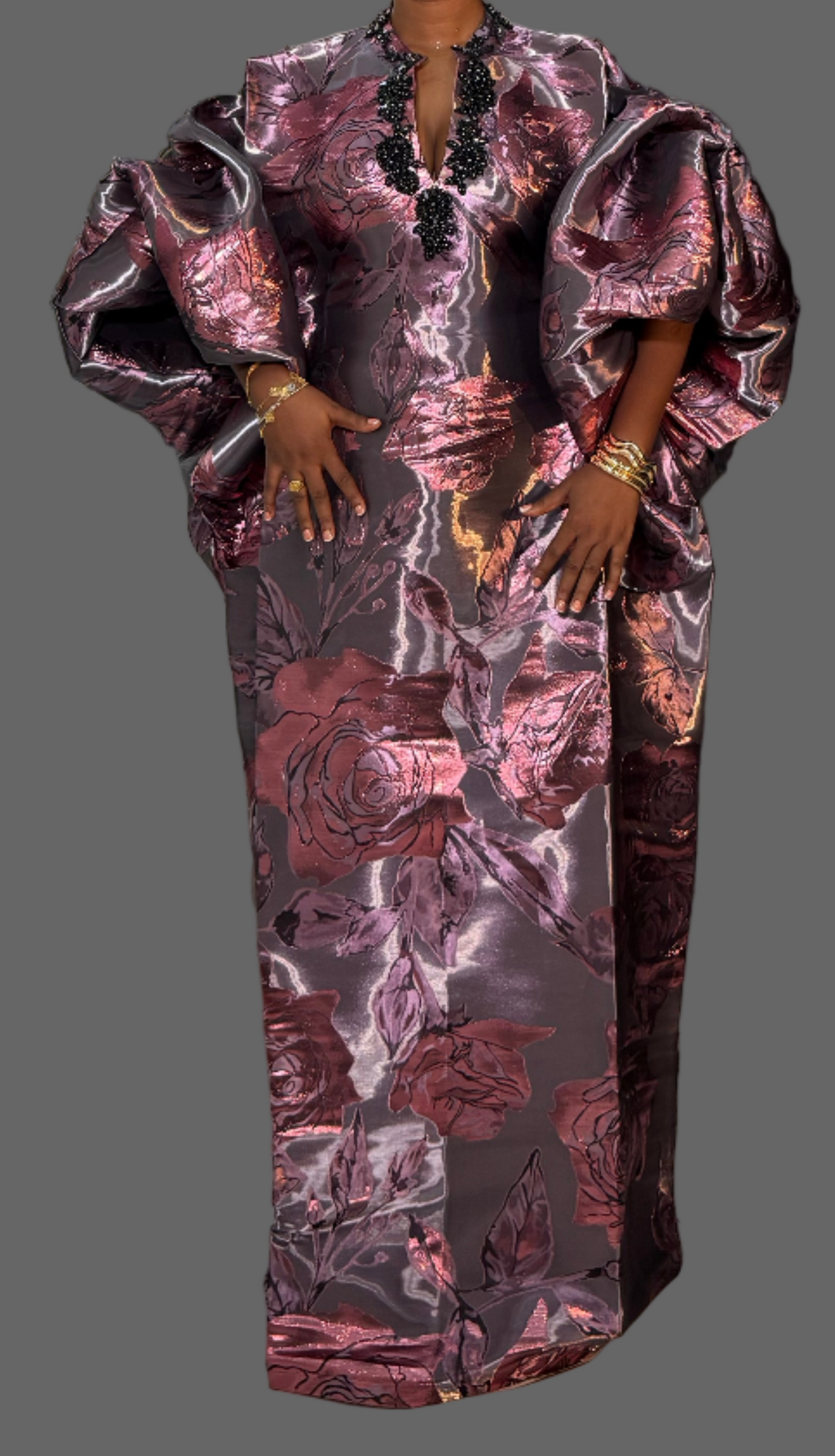 Luxury Boubou Dress. Rich auntie Edition