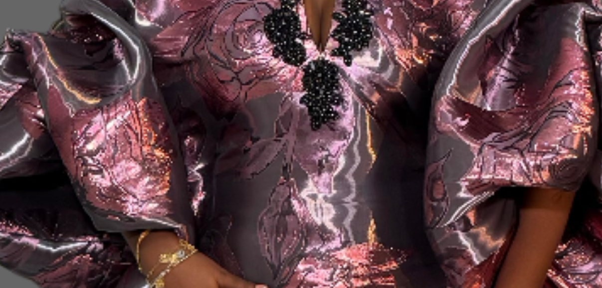 Luxury Boubou Dress. Rich auntie Edition