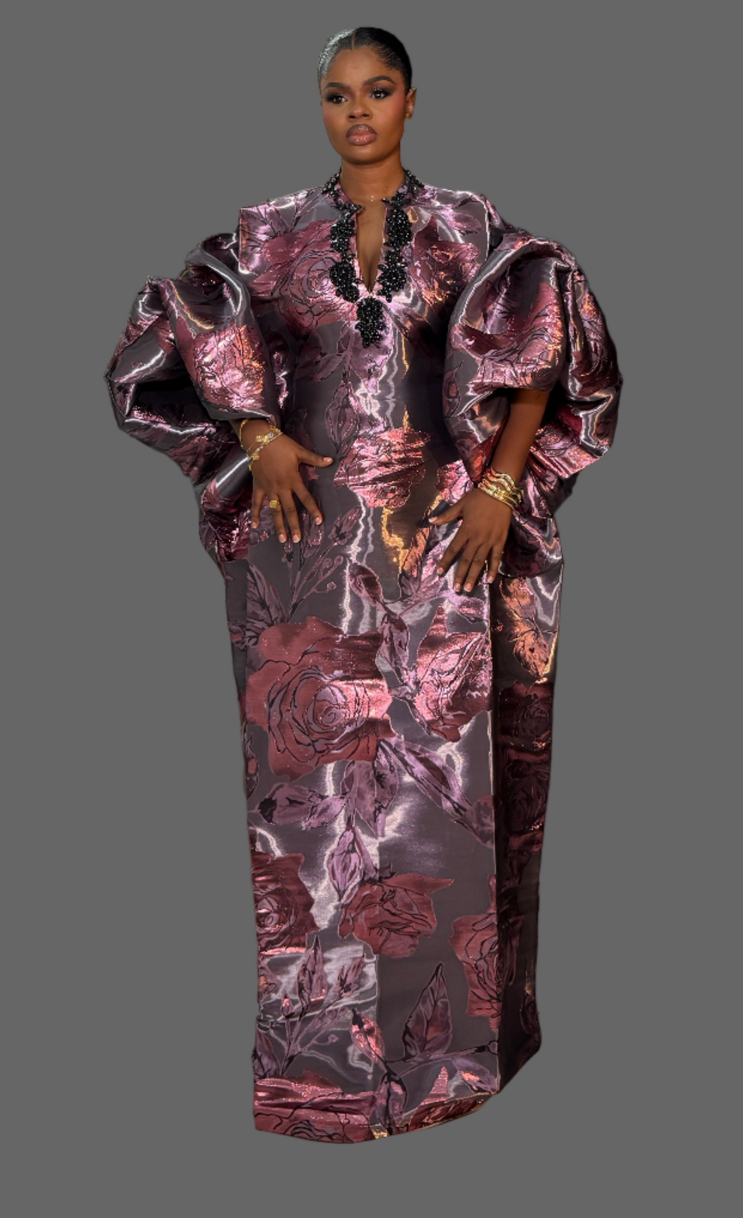 Luxury Boubou Dress. Rich auntie Edition