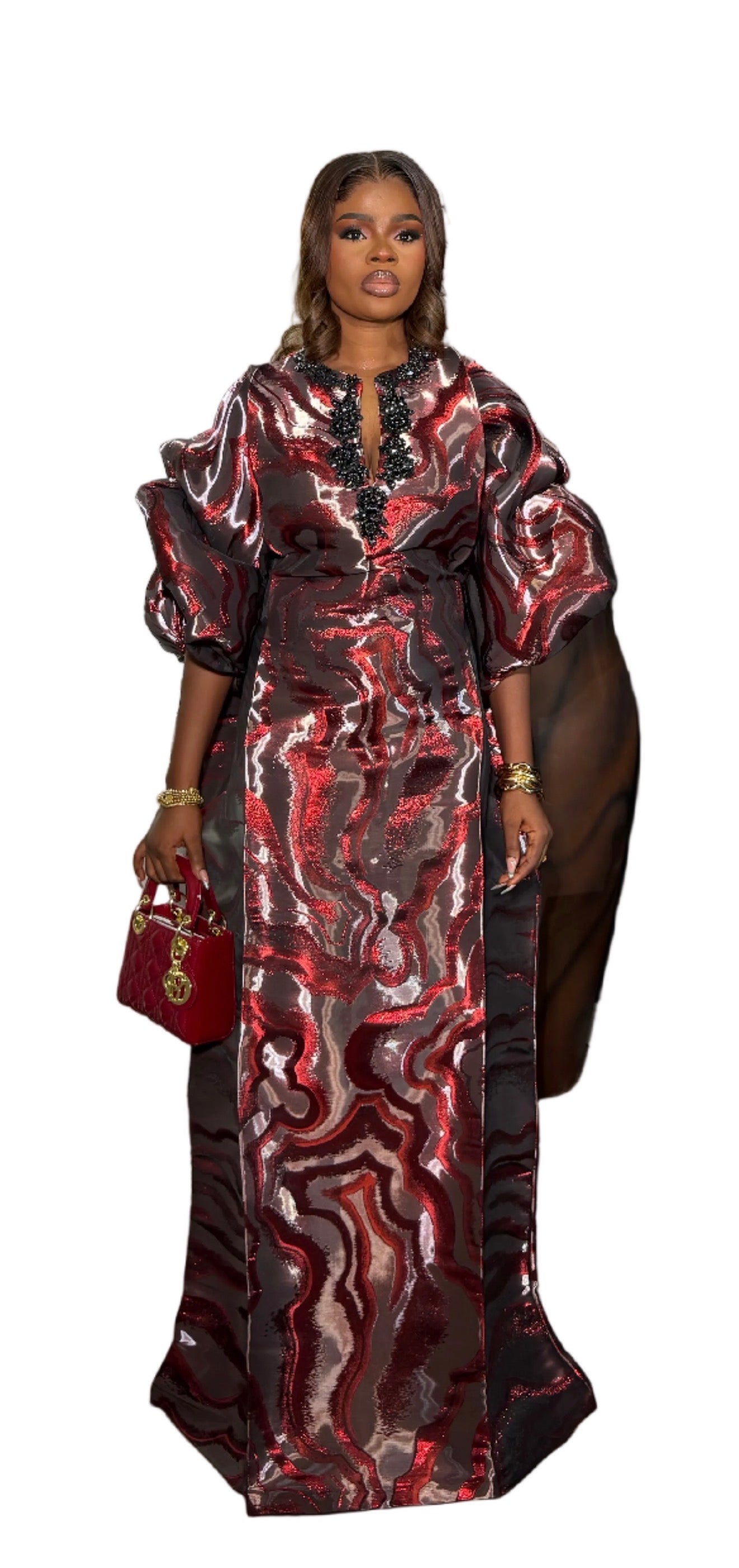 Luxury Boubou Dress. Rich auntie Edition