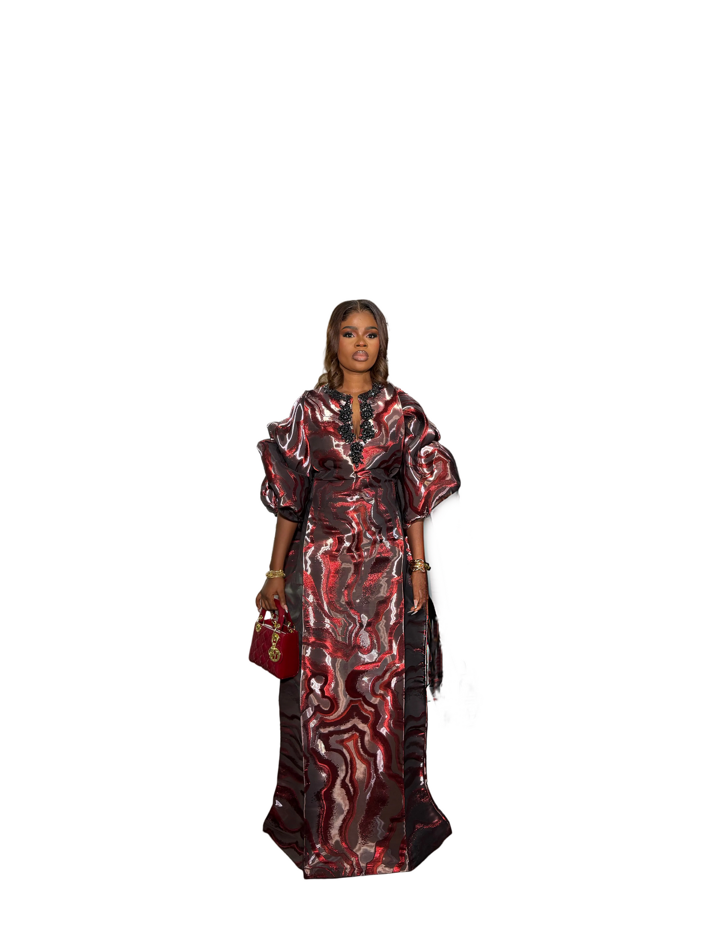 Luxury Boubou Dress. Rich auntie Edition