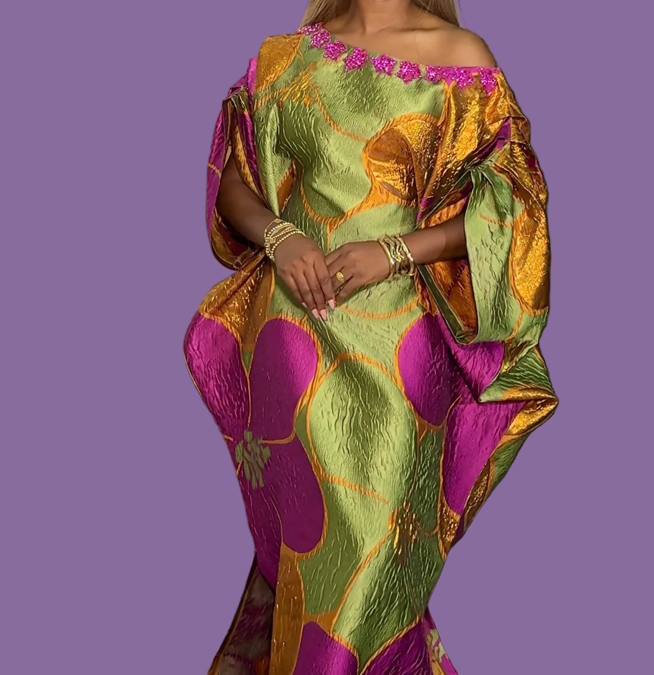 Luxury Boubou Dress. Sumptuous edition.