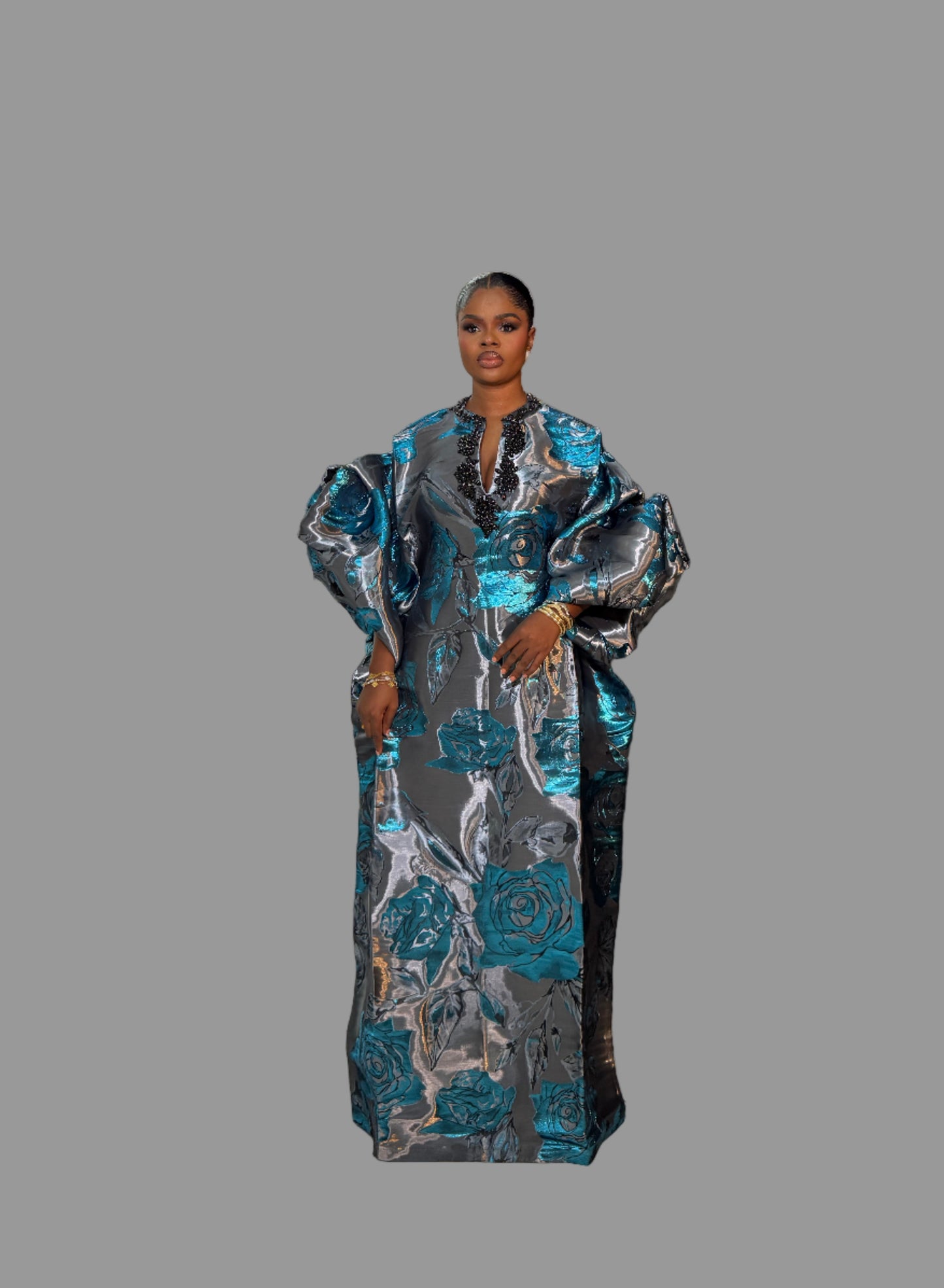 Luxury Boubou Dress. Rich auntie Edition