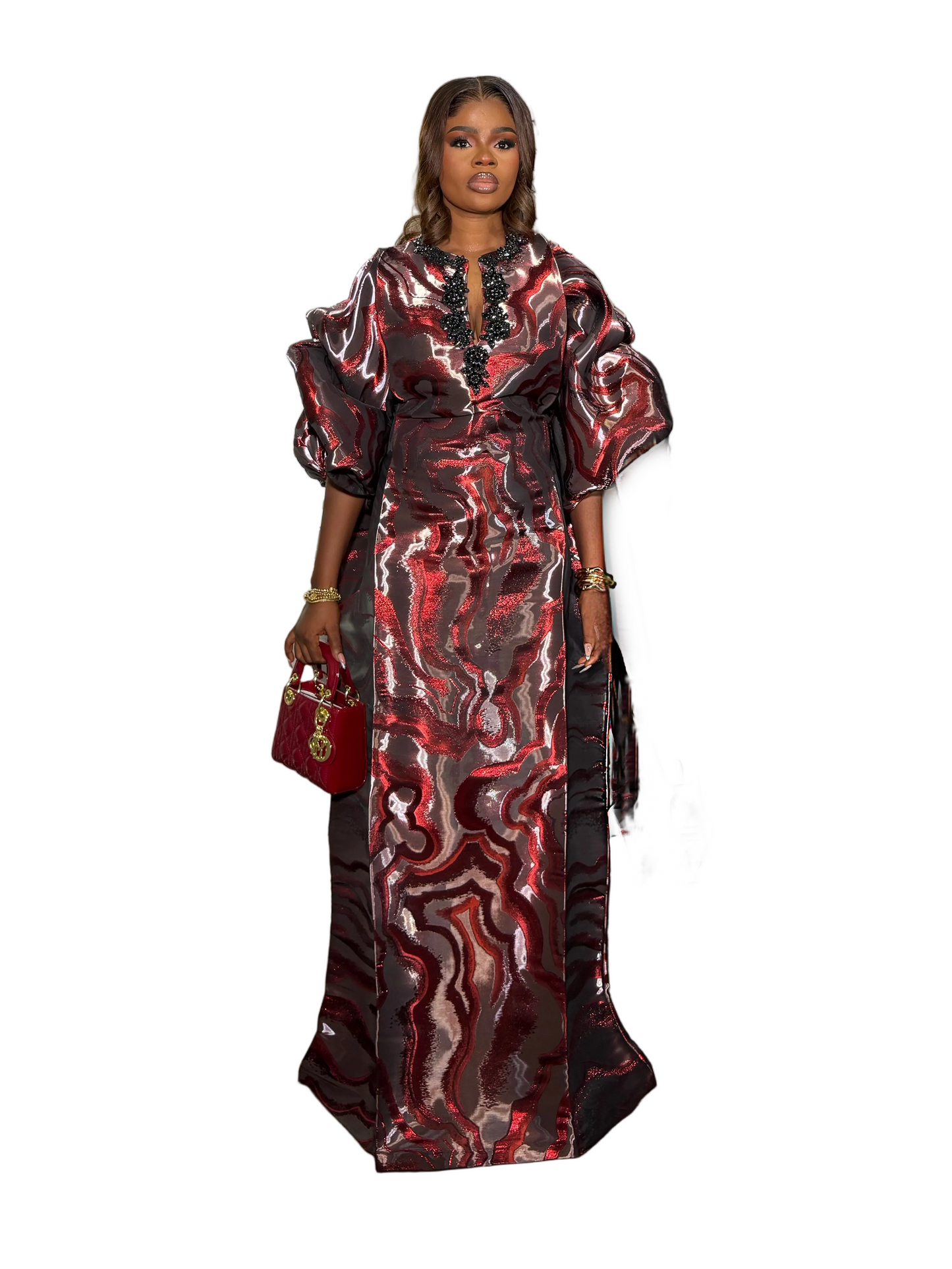Luxury Boubou Dress. Rich auntie Edition