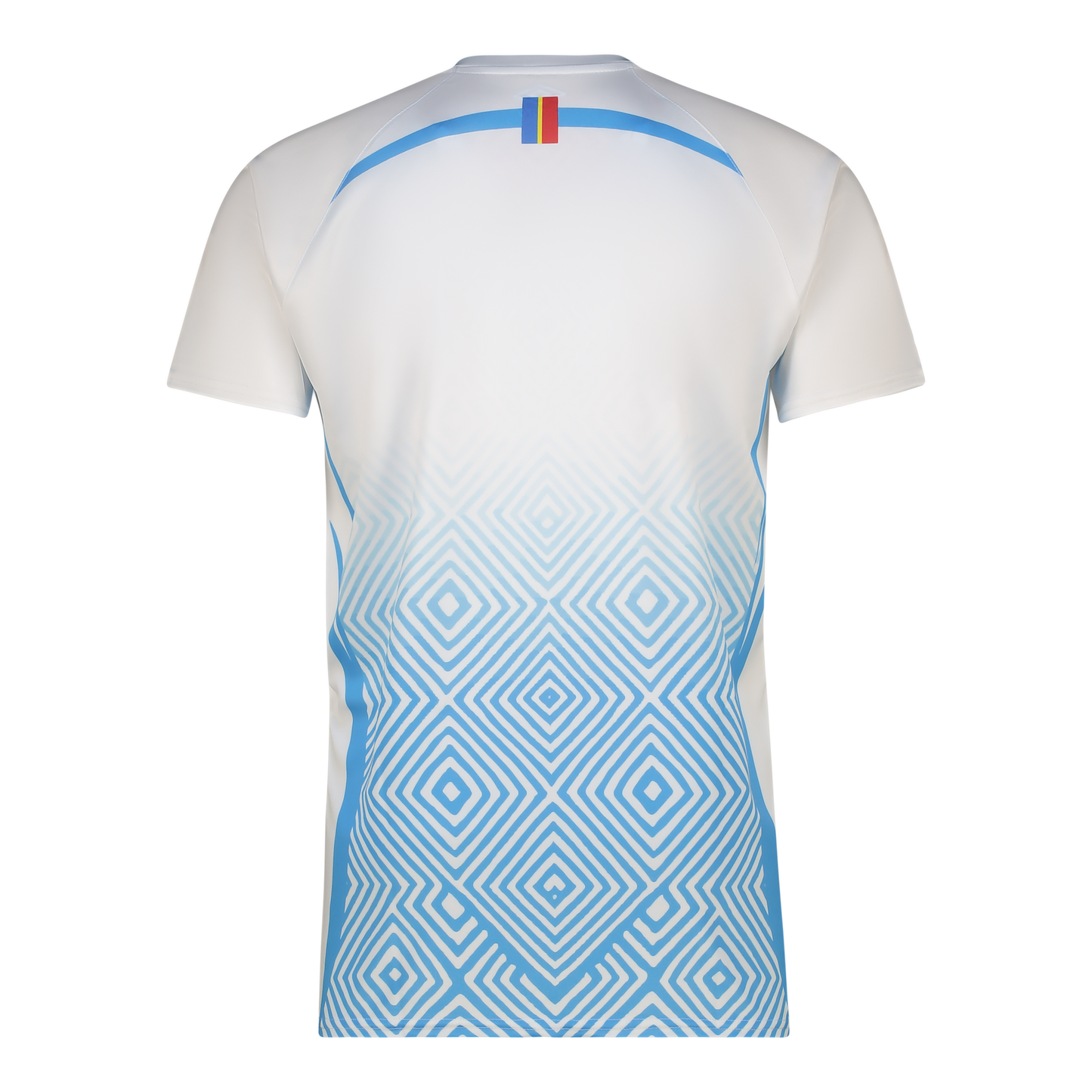 White. New Leopards Jersey.  2026 Jersey New DRC National soccer team . Nouvelles Vareuses RDC. Léopards du Congo . Congolese soccer . Congo jersey. Congo shirt . Congo maillot de football. Equipe nationale du Congo. CAF Congo Kinshasa