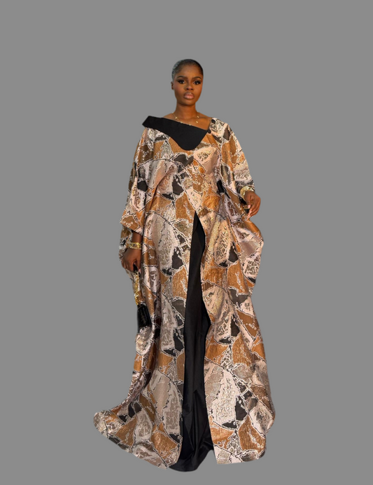 Luxury Boubou Dress. Timeless Elegance