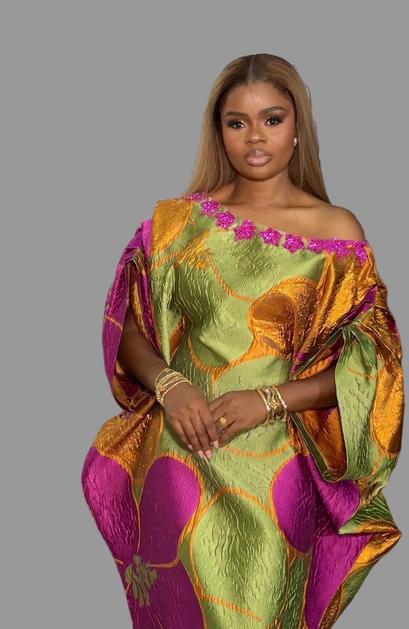 Luxury Boubou Dress. Sumptuous edition.