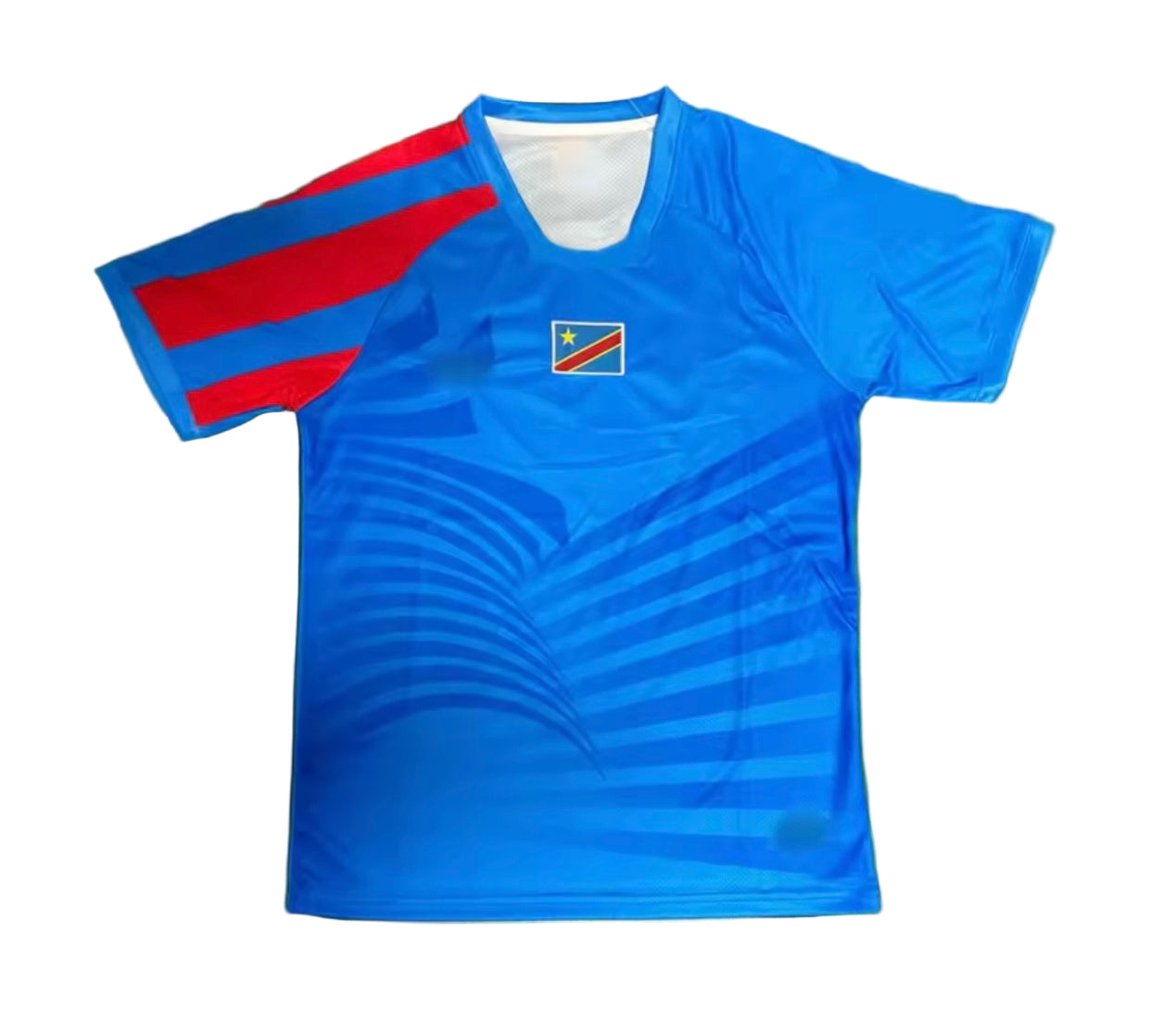 Leopards Jersey. Basic style with no brand , no logo . Style as pictured . Maillot de leopards. Congolese Jersey. DRC soccer jersey. Congo maillot de football . DRC National soccer team . Vareuses RDC. Léopards du Congo .