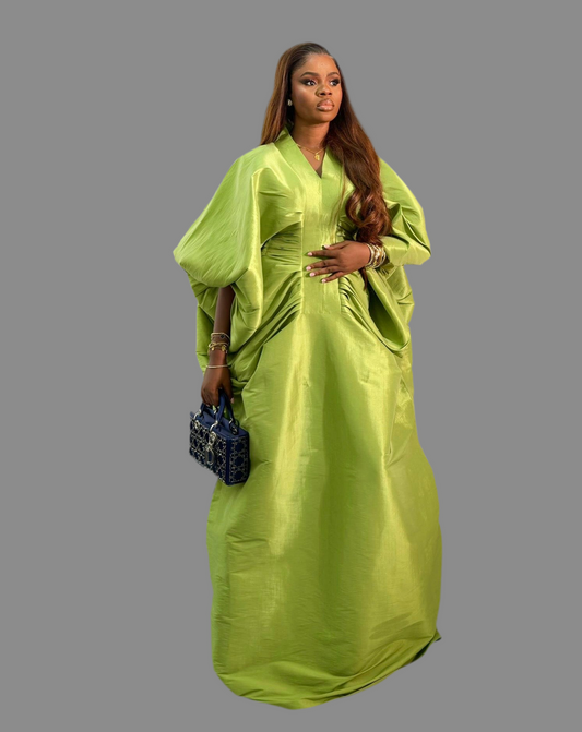 Luxury Boubou Dress. Green