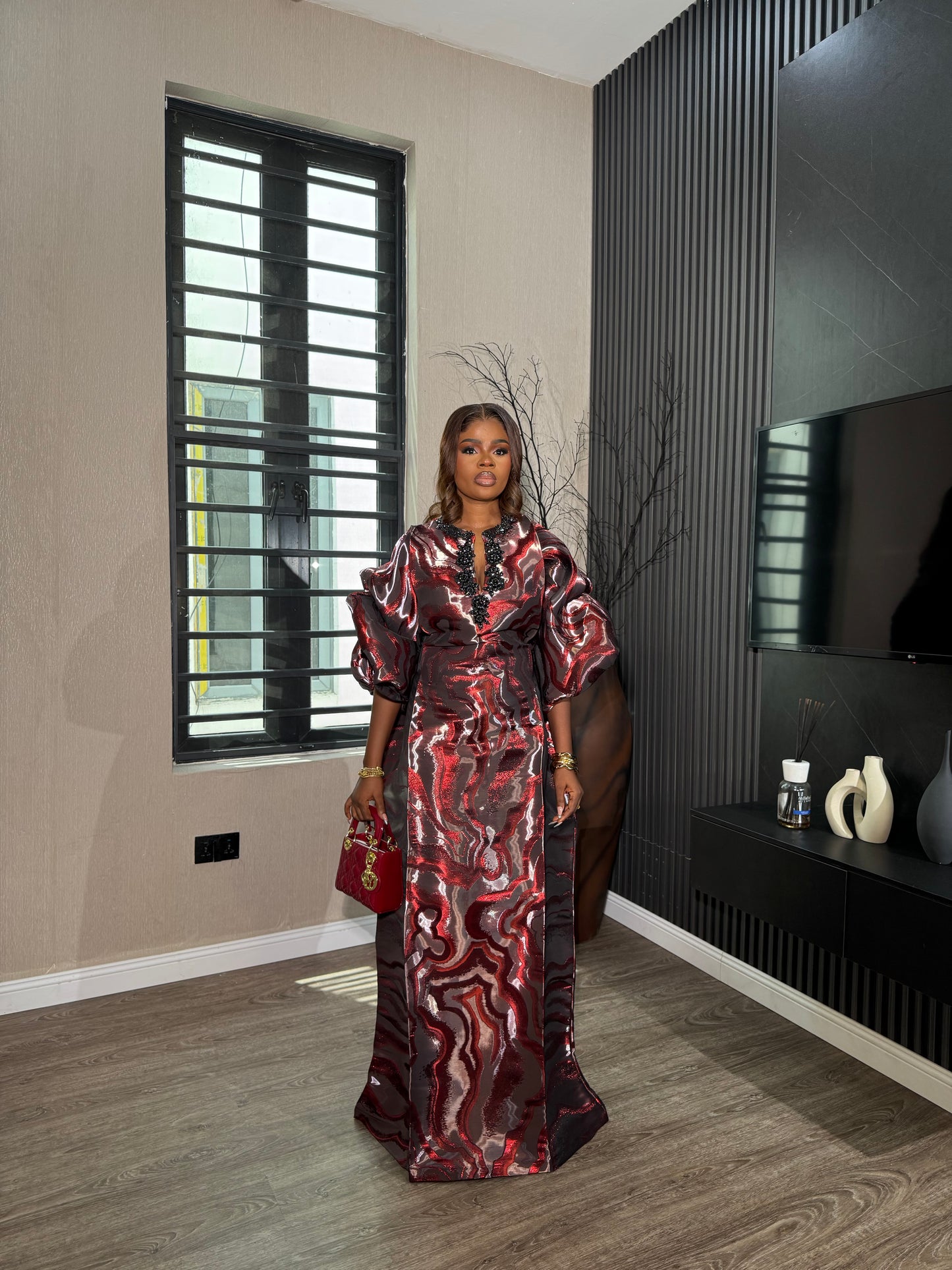 Luxury Boubou Dress. Rich auntie Edition