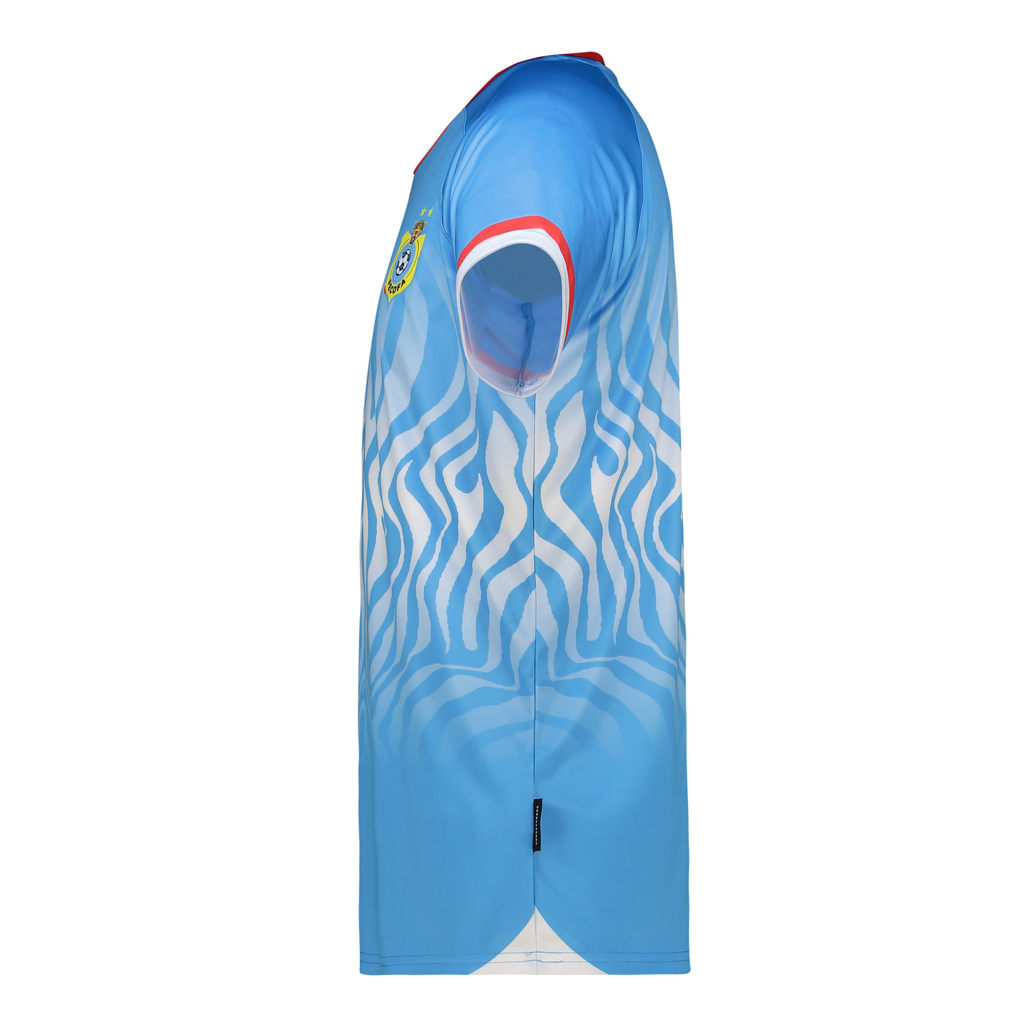 Blue. New Leopards Jersey.  2026 Jersey New DRC National soccer team . Nouvelles Vareuses RDC. Léopards du Congo . Congolese soccer . Congo jersey. Congo shirt . Congo maillot de football. Equipe nationale du Congo. CAF Congo Kinshasa