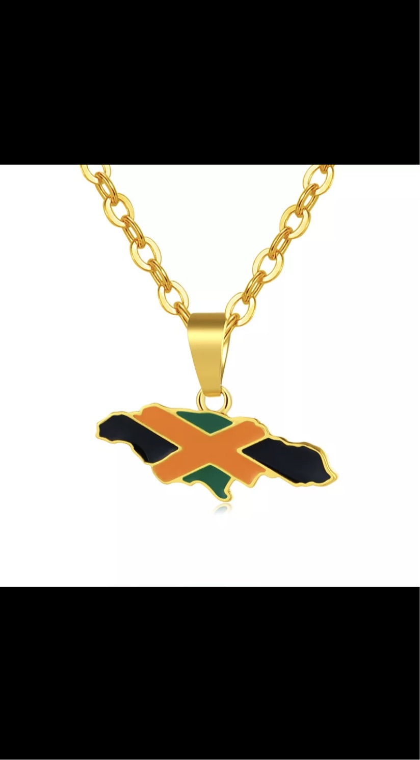 Map of Jamaica Charm